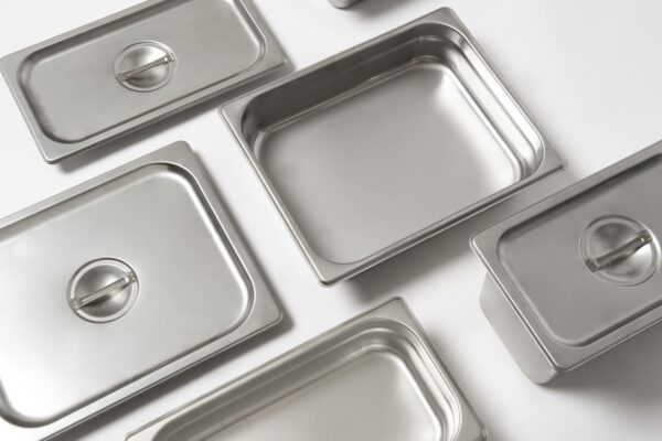 TAPA EN ACERO INOX. 18/10.  PARA BANDEJAS GN - Imagen 2